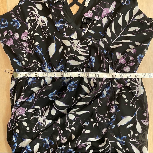 💗 RICKI’S Elegant Black Floral Maxi Dress - Picture 9 of 11